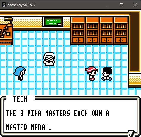 added 8 Pika medals text